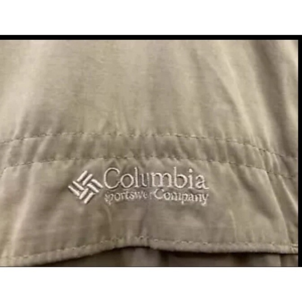 Columbia Sportswear Jacket Mens M Brown Full Zip Pockets Cotton Outdoor Hiking - Picture 3 of 16